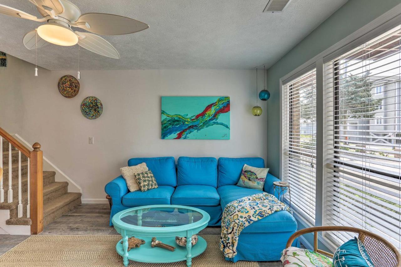 North Myrtle Beach Townhome, 1 Block To Ocean! Exteriör bild