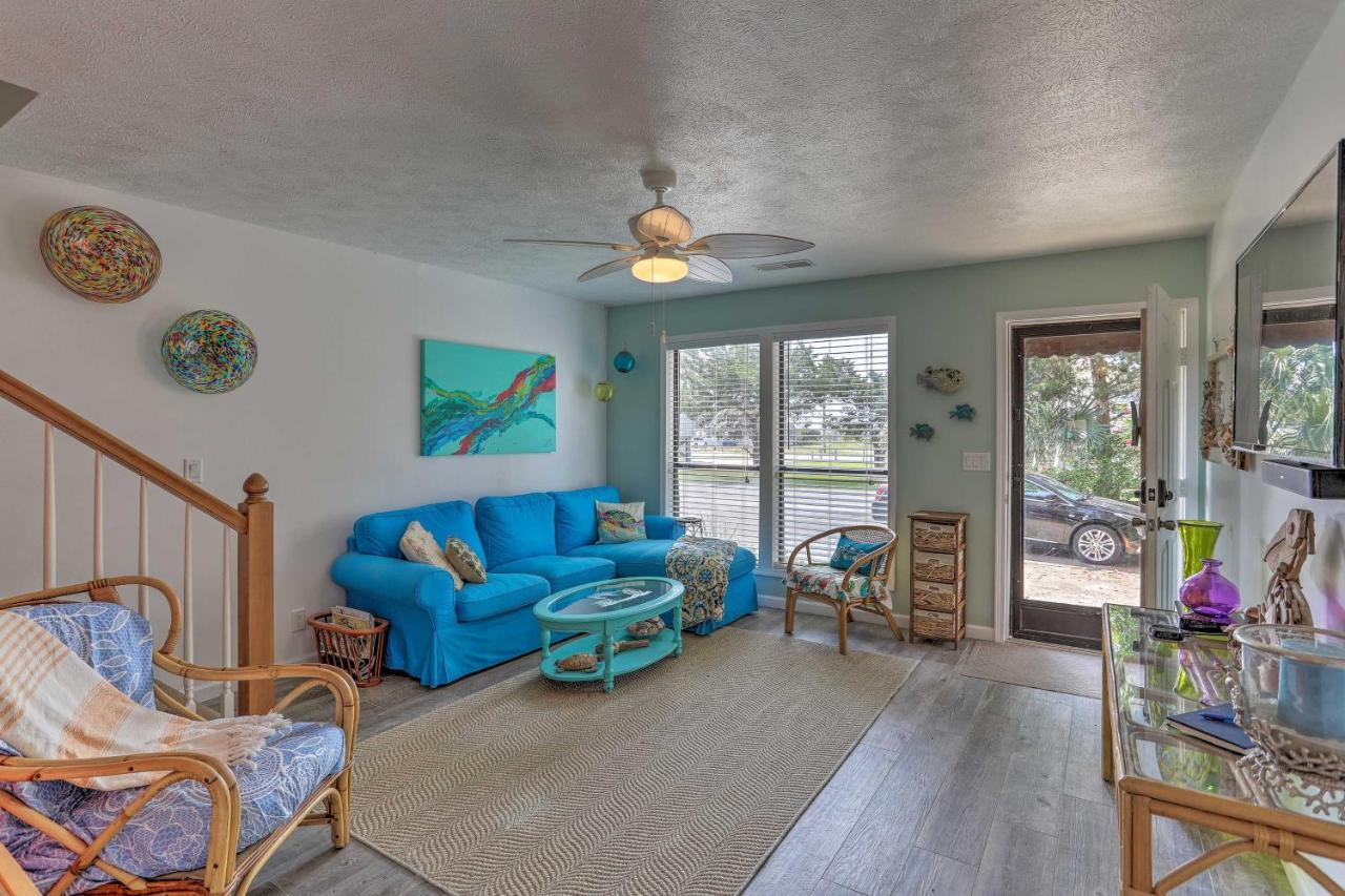 North Myrtle Beach Townhome, 1 Block To Ocean! Exteriör bild