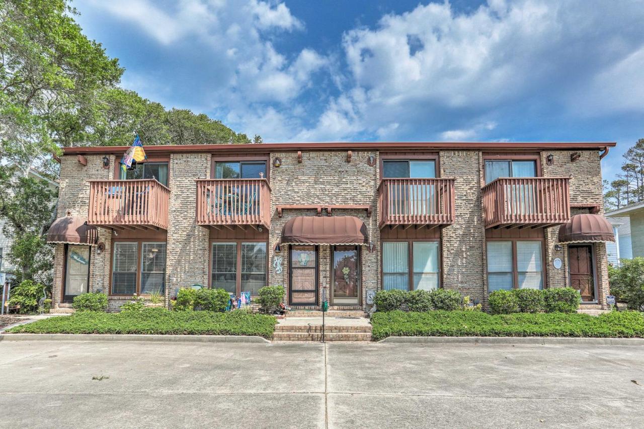 North Myrtle Beach Townhome, 1 Block To Ocean! Exteriör bild